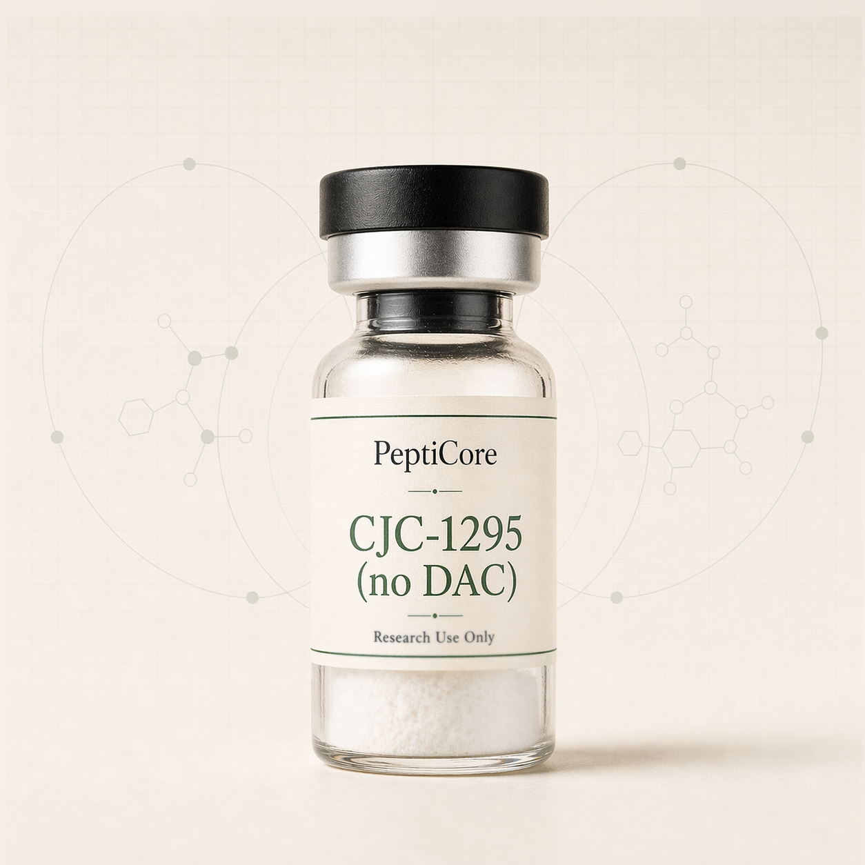CJC-1295 (no DAC) research-use series vial