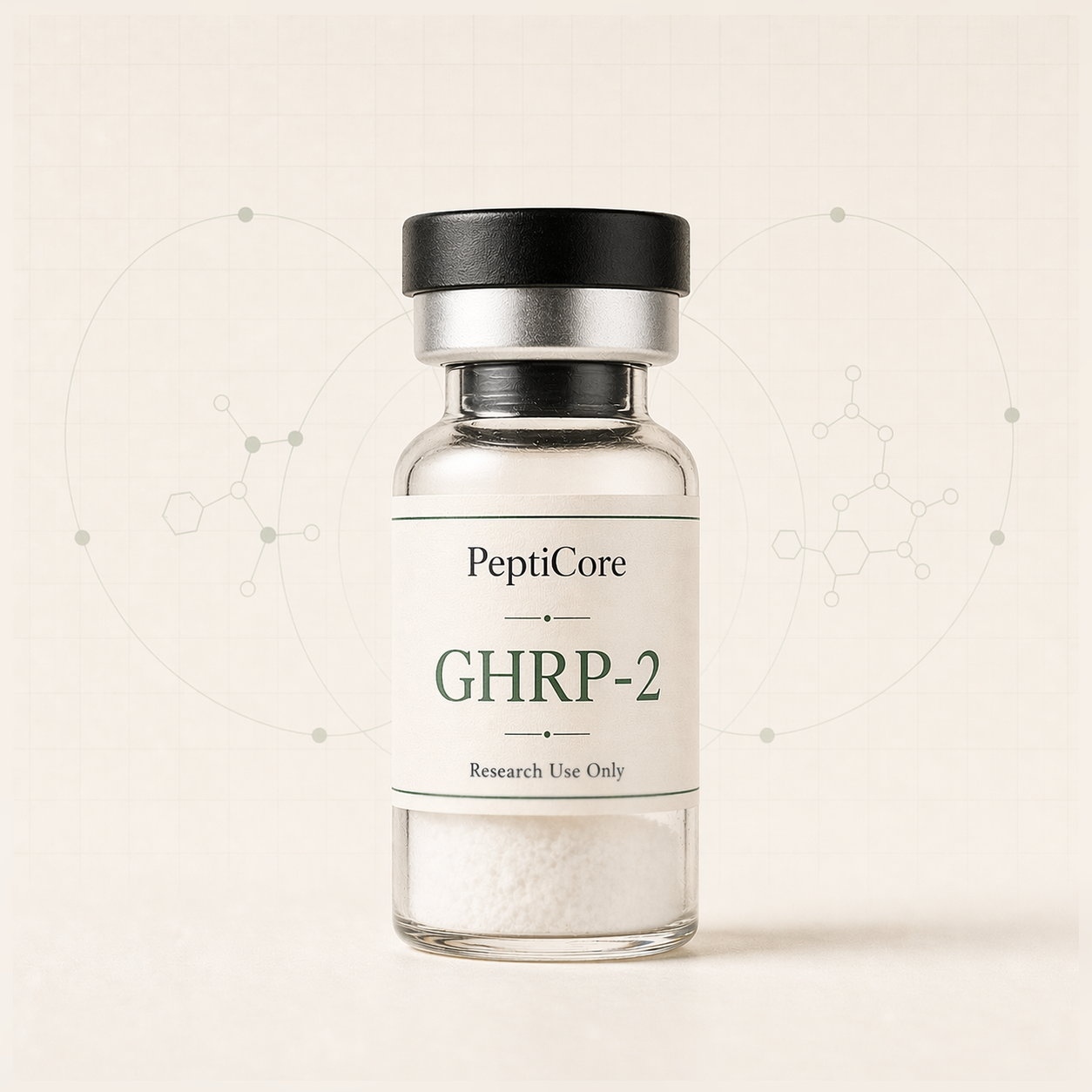 GHRP-2 research-use series vial