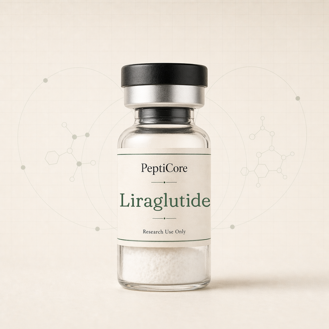 Liraglutide research-use series vial