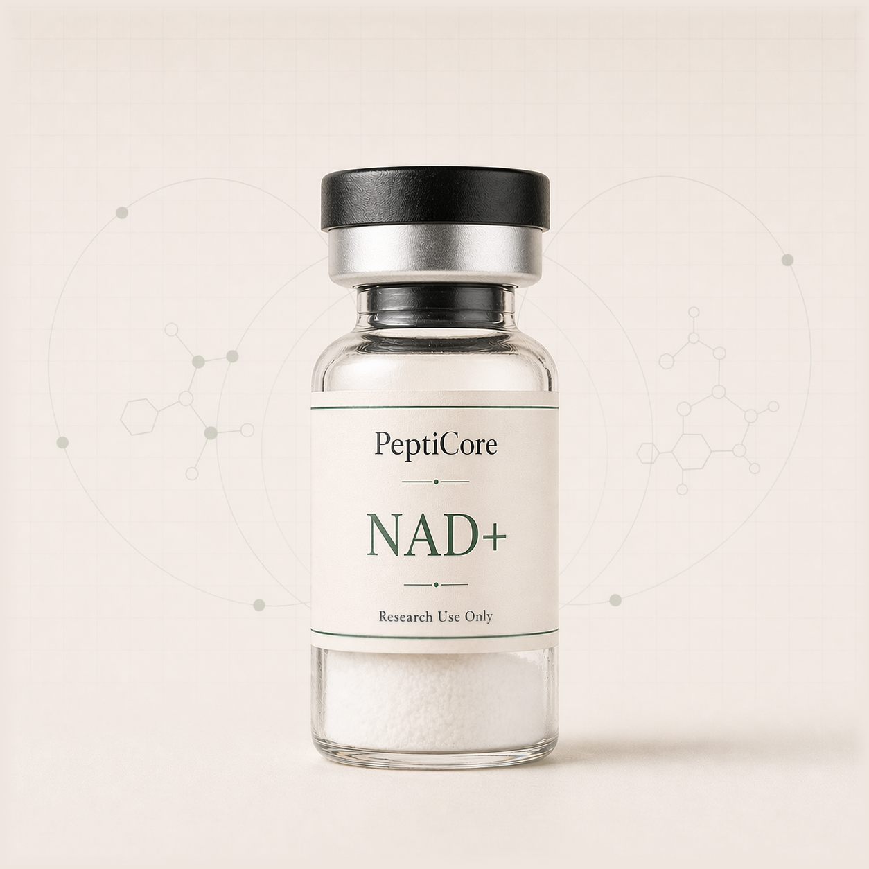 NAD+ research-use series vial