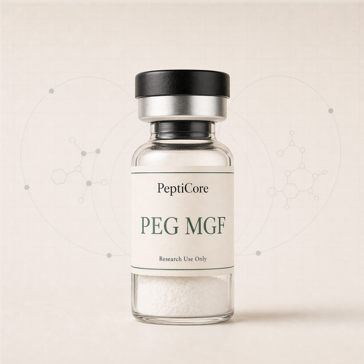 PEG MGF research-use series vial