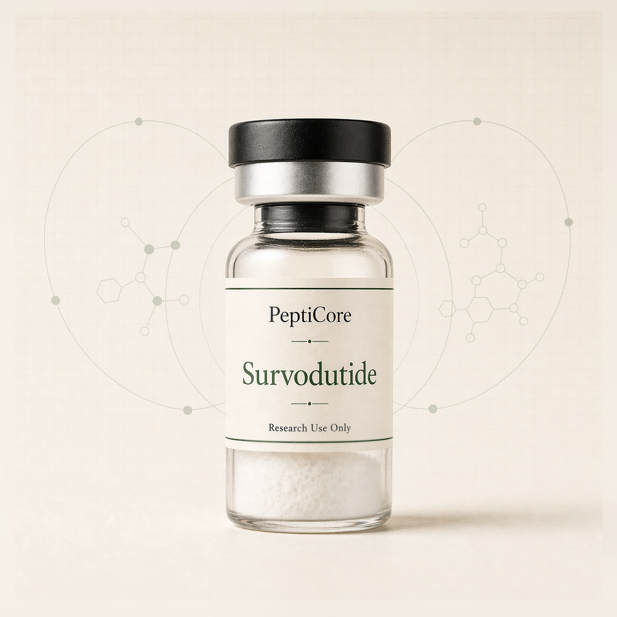 Survodutide research-use series vial